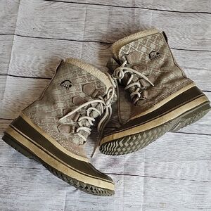 Sorel Sz 8 Joan Of Arc Tan Winter Boots